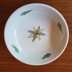 中華食器 鳳凰柄 餃子皿 オーバル皿 セット 美品 おまけレンゲ付きの画像