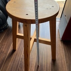 北欧　スツール　ナチュラル　椅子　ハイチェアの画像