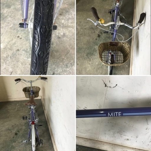 106★岐阜発　△ MITE / 自転車 △ 20インチ / 7段変速 / ギア確認 / 走行確認 / 小径自転車 / 現状品　R4.8/23★