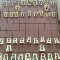 将棋盤　コマ全部付き　自宅保管品　中古　ポータブルゲームの画像