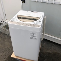 TOSHIBA 6キロ AW-6G3 洗濯機 2016年四季