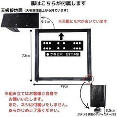 チーク材でこの価格！＋アイアンレッグ　ダイニングテーブルの画像