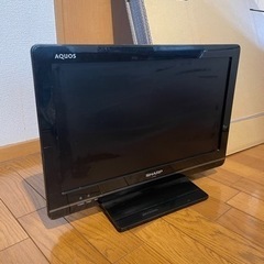 ※ご制約済【AQUOS TV】BCASカード付属テレビ24型 ブラック