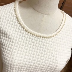 オウル　パール付きカットソー　Mサイズ　の画像