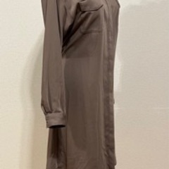 ロングシャツ　ブラウン系の画像