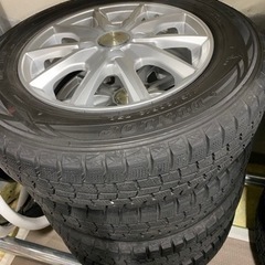 🚗【スタッドレスタイヤ】 軽用13インチ アルミ 付 2【カー用...