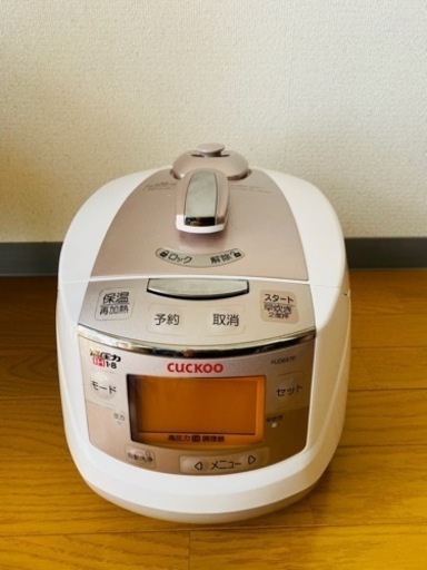 酵素玄米炊飯器　圧力名人クック