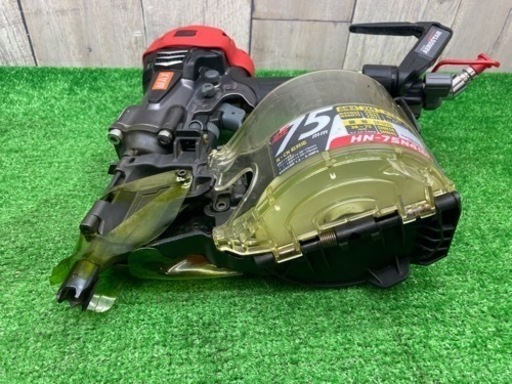 中古品 □ MAX 高圧エア釘打ち機 HN-75N4(D)-G □ C □ IT6KCUMYGL73