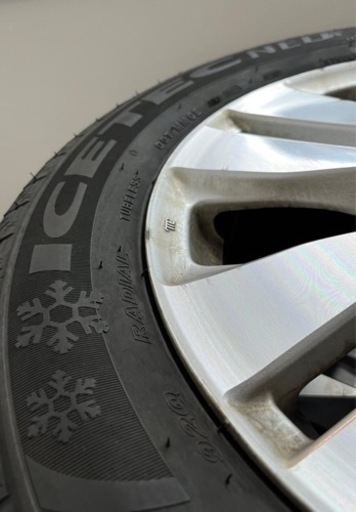 205/60R16 ステップワゴン 純正アルミホイール スタッドレス バリ目！