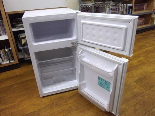 冷蔵庫 85L 2018年製 ハイアール ２ドア 小型 JR-N85C ホワイト 白 100L以下クラス 札幌 厚別店 冷蔵庫 85L 2018年製 ハイアール 2ドア 小型 JR-N85C ホワイト 白