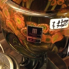 マルティグラスの花瓶【F00184】の画像