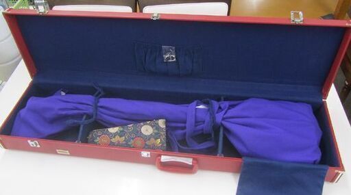 三味線 細棹 長唄 駒 撥 ハードケース有 糸巻き欠品 和楽器 札幌市北区屯田