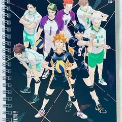 ハイキュー！ 仙台展 公式限定 ノート