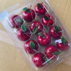 《新品》アップルオーナメント　50ミリ　12個セット