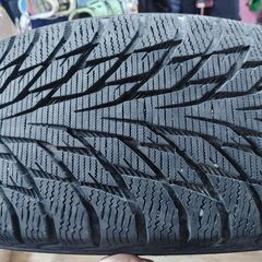 M+S 225/55R17 Hakkapeliitta r2 Nokian 4本 7分山の画像
