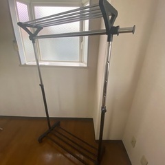 パイプハンガー　ハンガーラック　ポールハンガーの画像