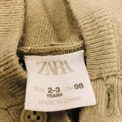 ZARAキッズ服の画像
