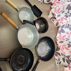 鍋、フライパン、卵焼き器セット！
