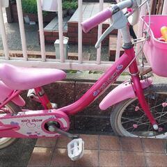子供自転車の画像