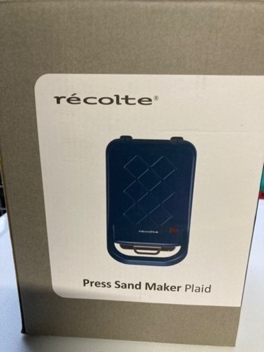 レコルト　プレスサンドメーカー　未使用