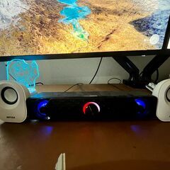 パソコンUSB給電スピーカー　２つ　（値下げ）