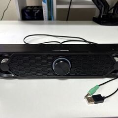 パソコンUSB給電スピーカー　２つ　（値下げ）の画像