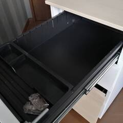 【中古】Fenge デスクワゴン スチール製 オフィスワゴン サイドワゴンキャビネットの画像