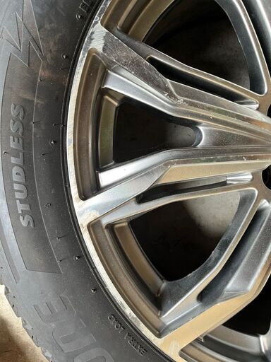 レクサスRX、タイヤホイールセットブリジストンDM-V3  さらに 値下げしました65000〜53000