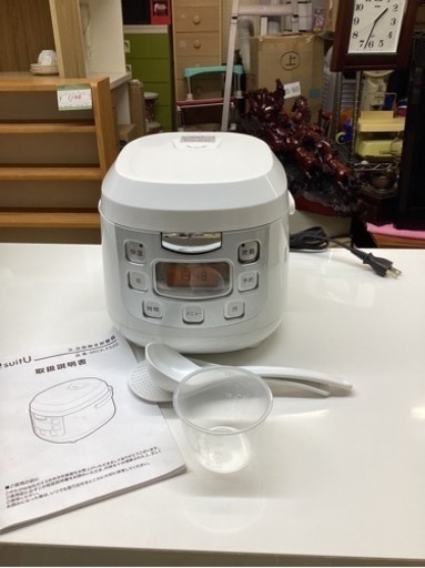 万代店　3.5合炊き炊飯器　美品　2023年