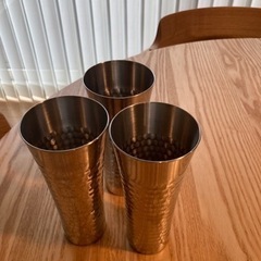 山崎　ハイボールグラス　ステンレス　3点セット