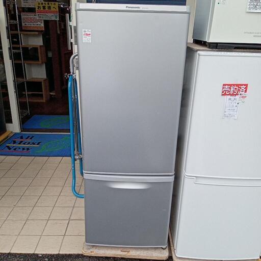 ★【パナソニック】2ドア冷蔵庫　2016年製168L(NR-B178W-S)【3ヶ月保証付き★送料に設置込み】自社配送時代引き可※現金、クレジット、スマホ決済対応※