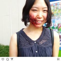 ハロウィン近し!ホラーメイク、ゾンビ、特殊メイクいたします★