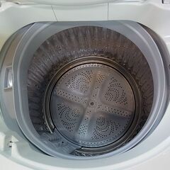 分解清掃済！SHARP　シャープ　7.0ｋｇ　全自動洗濯機　ES-GE7D　穴なし槽　ほぐし運転　2019年製　の画像