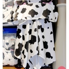 ディズニー TDR 101匹わんちゃんフード付きタオル Disney ダルメシアン 日焼け対策 UVの画像