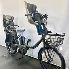 関東全域送料無料　業界最長12ヶ月保証　電動自転車　ブリヂストン　ビッケ2 20インチ 8.7ah パワフル　グレー色　電動アシスト自転車