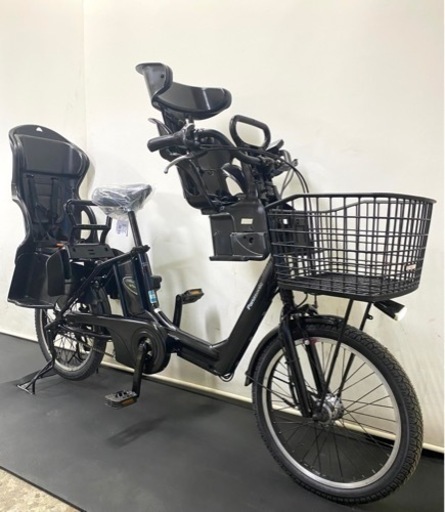1都4県全域送料無料　業界最長12ヶ月保証　電動自転車　パナソニック　ギュットアニーズ　20インチ　パワフル　黒　電動アシスト自転車