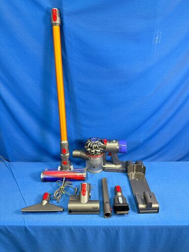 【動作保証あり】Dyson ダイソン 2018年 V8 fluffy SV10FF コードレスクリーナー【管理KRK853】