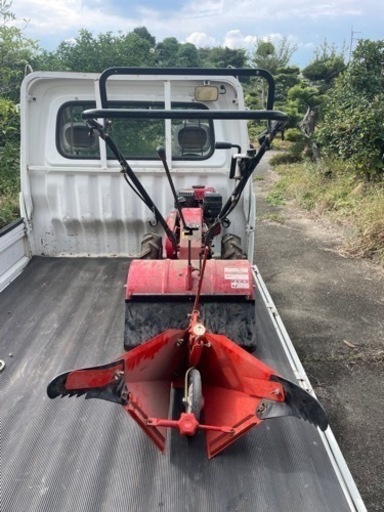 HONDA   ミニ耕運機　畝立て付き　