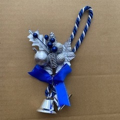 《新品》クリスマスドアベル　(小) ブルー
