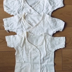 50-60 短肌着　3枚セット
