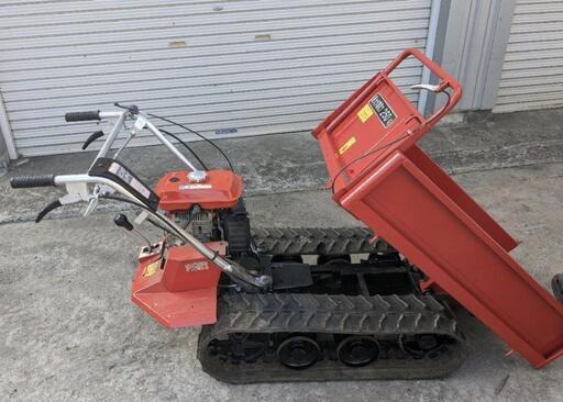 鹿児島発　築水キャニコム ガソリンエンジンクローラー運搬車BFP401