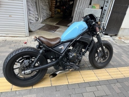 【HONDA レブル250】MC49 フルカスタム　好調　ビシキマ HONDA Rebel 250 MC49 – 京都のバイクショップSPEC-M（スペックエム