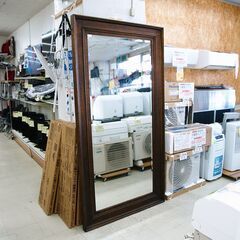 大型壁掛けミラー　リユース品