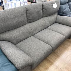 ★ジモティ割あり★  ソファー ブラウン H88×W190×D83 クリーニング済み KJ3336