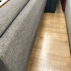 ★ジモティ割あり★  ソファー ブラウン H88×W190×D83 クリーニング済み KJ3336