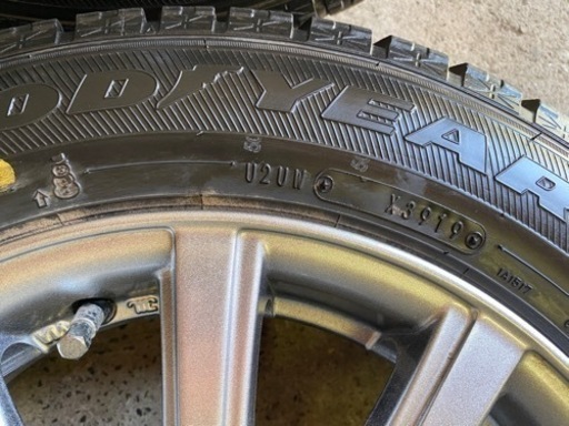 【スタッドレス】GOODYEAR ICENAVI 6 165/70 R14 81Q タイヤ＆ホイール×4本セット