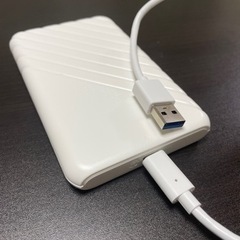 【最終値下】1TBポータブルハードディスク（ケース新品）