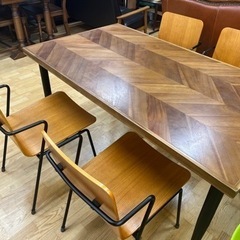 N478☆Francfranc （フランフラン）☆ダイニング5点セット☆ダイニング