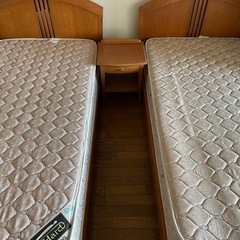 シングルベッド2台