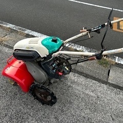ヤンマー　管理機 FP35 フロントポチ ワンタッチヒッチ装備 耕運 農用トラクター畑 家庭菜園畝立て 除草 培士 均平　実動 (動画ありの画像